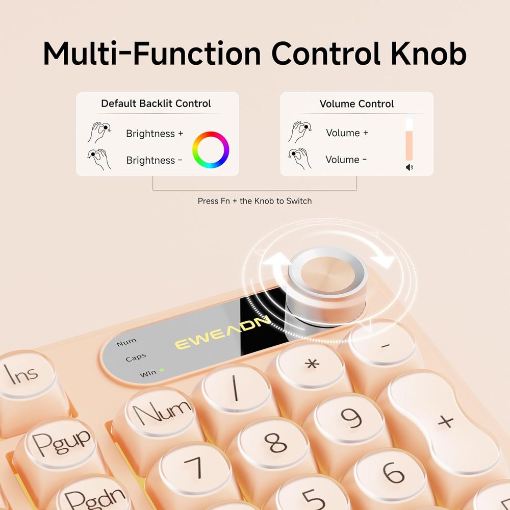 98-Key Creamy Gaming Keyboard  - Gaming Keyboard No Number Pad 评论和价格