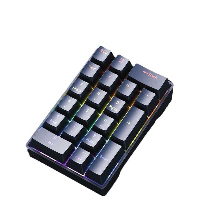 20 Keys Numeric Mechanical Wir - Gaming Keyboard No Number Pad 评论和价格