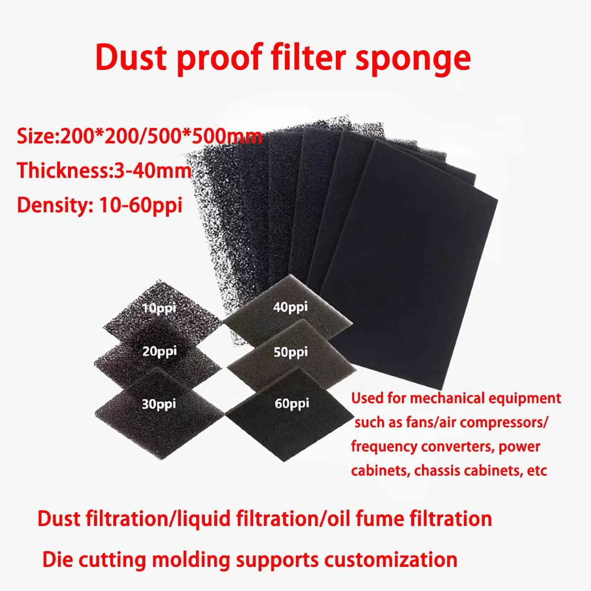 Aperture Dustproof Filter Spon - Polyurethane Foam Sheet 评论和价格