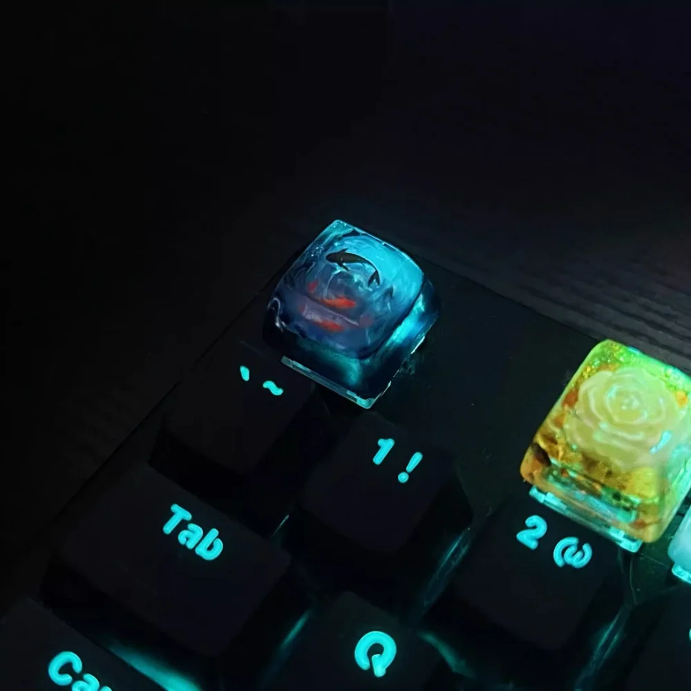 Original Chinese Style Koi Fis - Keyboard Gaming Transparent 评论和价格